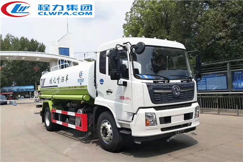 東風(fēng)天錦國(guó)六灑水車(chē)交付河北廊坊徐總