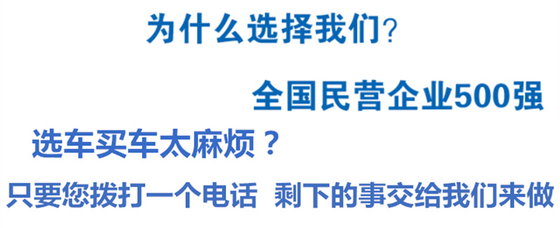 買車為什么選擇程力廠家？