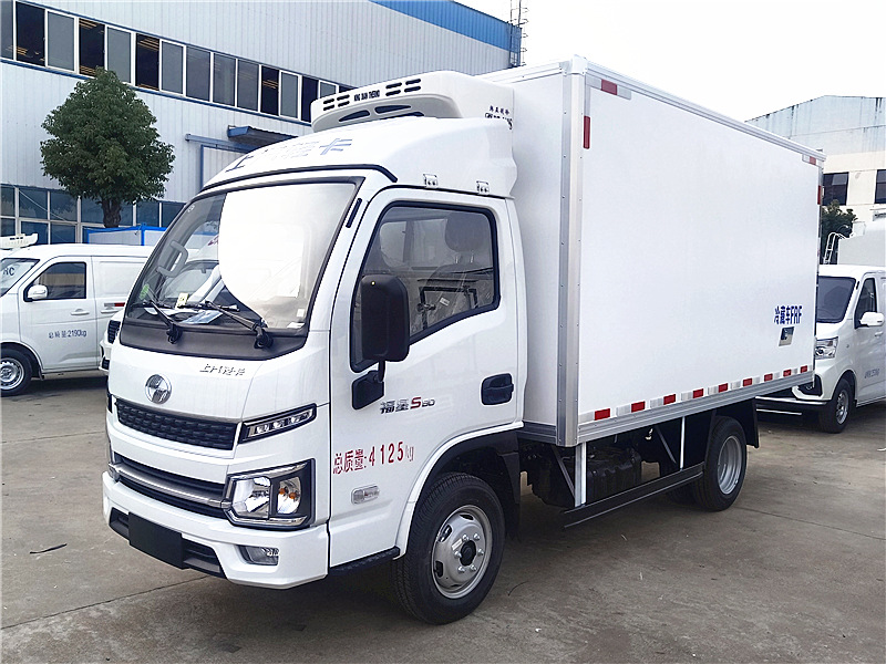 躍進小福星藍牌國六冷藏車