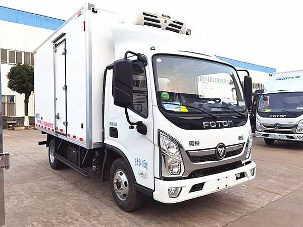 福田奧鈴捷運國六藍牌冷藏車