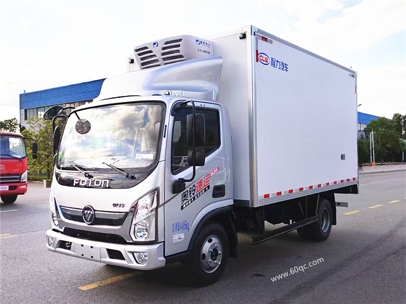 福田奧鈴國六藍牌冷藏車