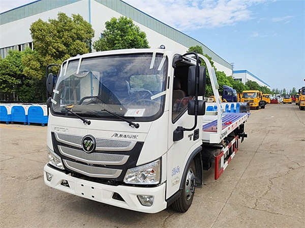 福田歐馬可S3一拖二國六藍牌清障車