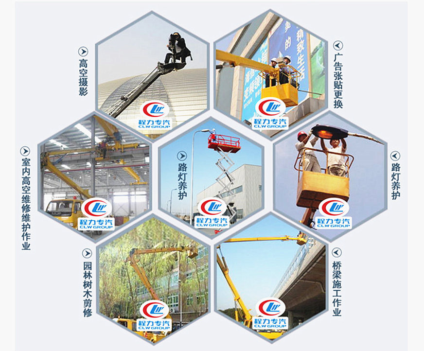 高空作業車工作效果
