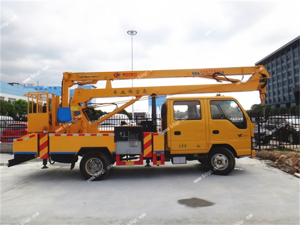 五十鈴雙排16米高空作業(yè)車